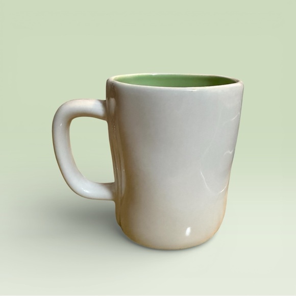 Rae Dunn "Cotton Tail Cutie" Mug w/ Light Green Interior - Picture 3 of 6